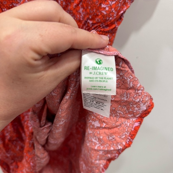 Crewcuts Girls Puff Sleeve Mini Dress Micro Floral Size 14 Spring ‘23 - Picture 4 of 8